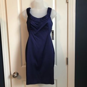 NWT! Sapphire Blue Cocktail Dress 2P